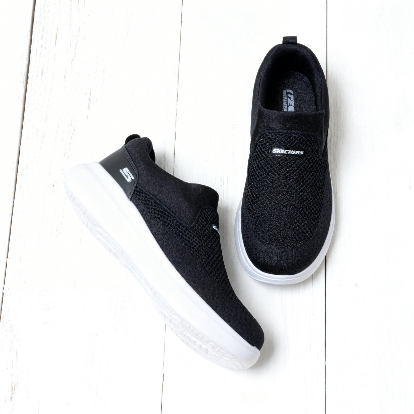 Skechers Men's -Ref 3283 BLACK WHITE