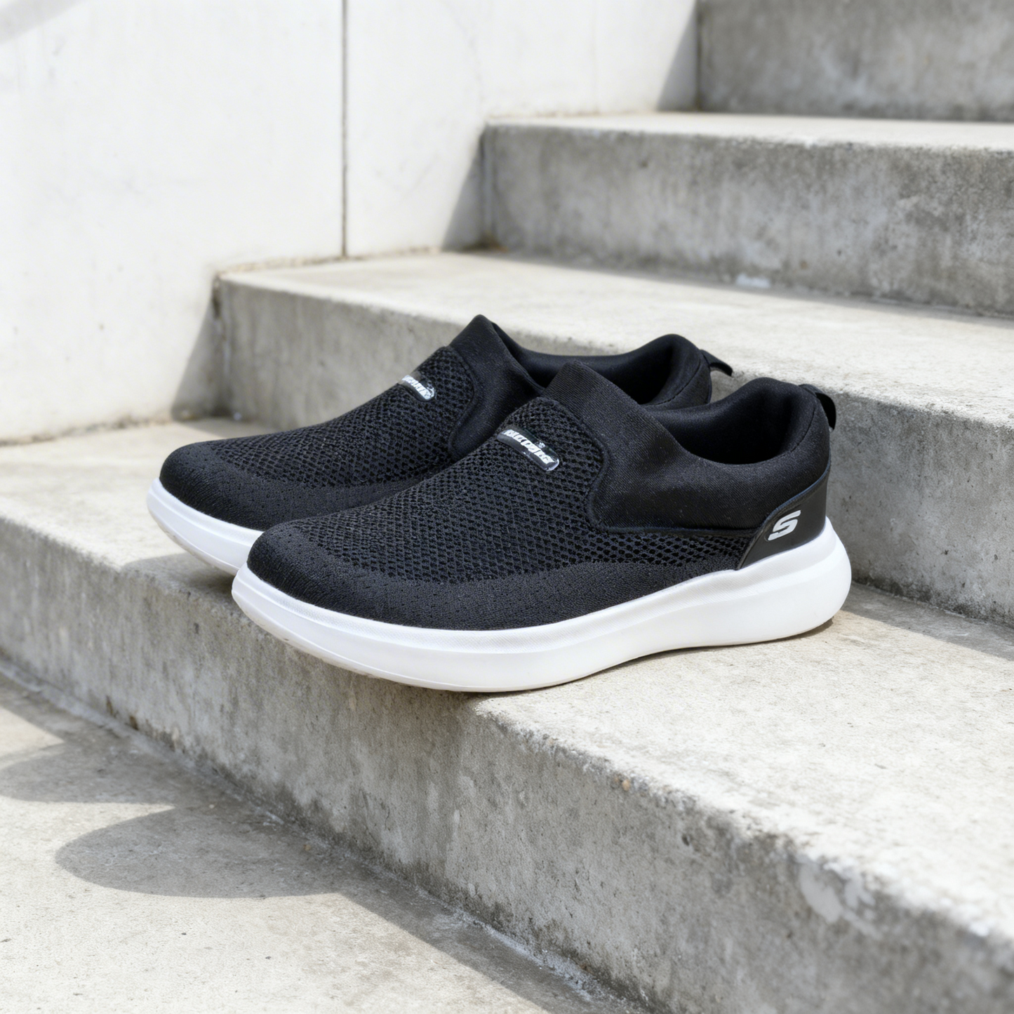 Skechers Men's -Ref 3283 BLACK WHITE