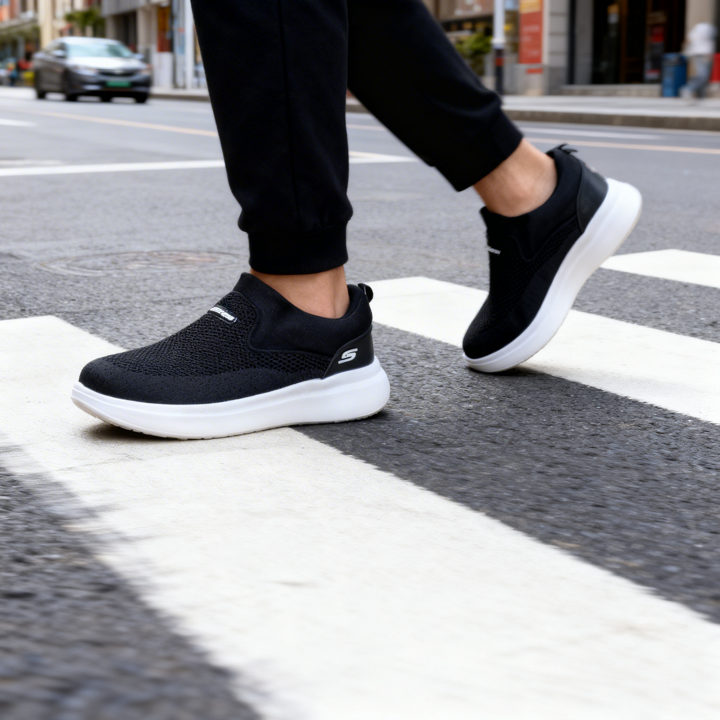 Skechers Men's -Ref 3283 BLACK WHITE